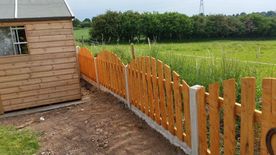 minimal short height fencing