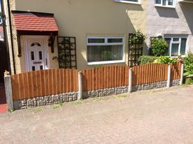 short wall fencing